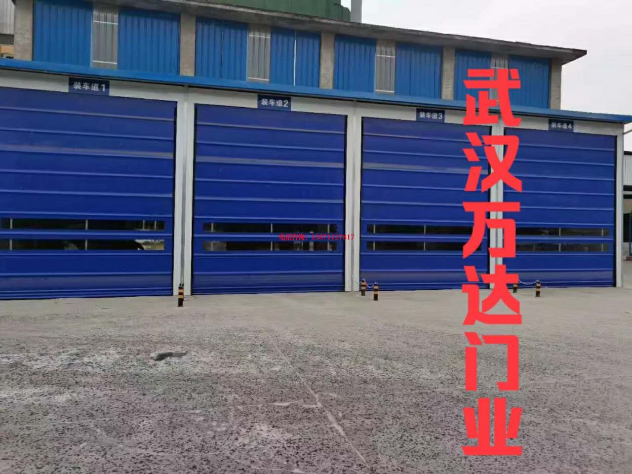 江西卷帘门安装堆积门